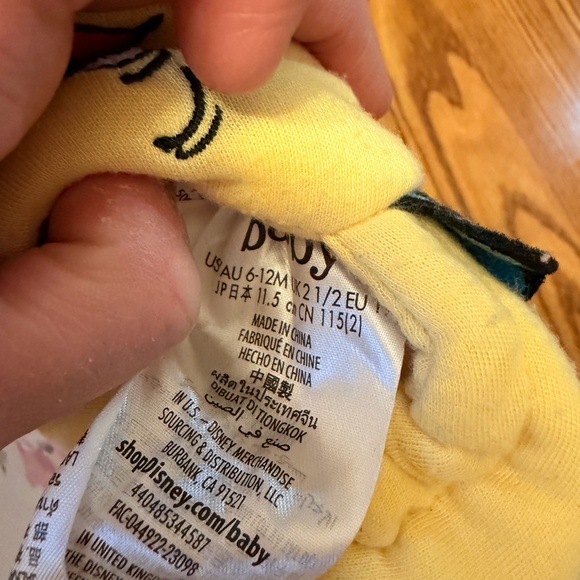 Disney Purple and Cream Kids Slippers - Picture 4 of 5